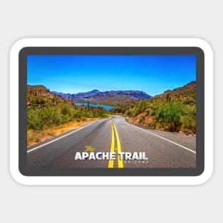 Apache Trail Scenic Drive View Sticker